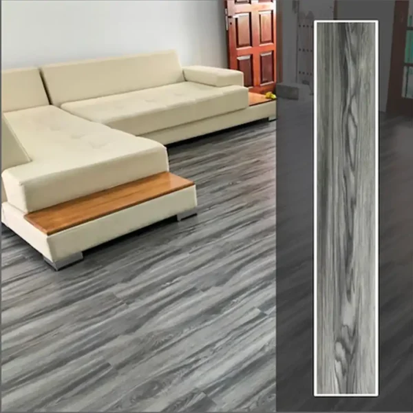 Piso vinílicos - Sistema click - Absolut Gray (Sin manta)